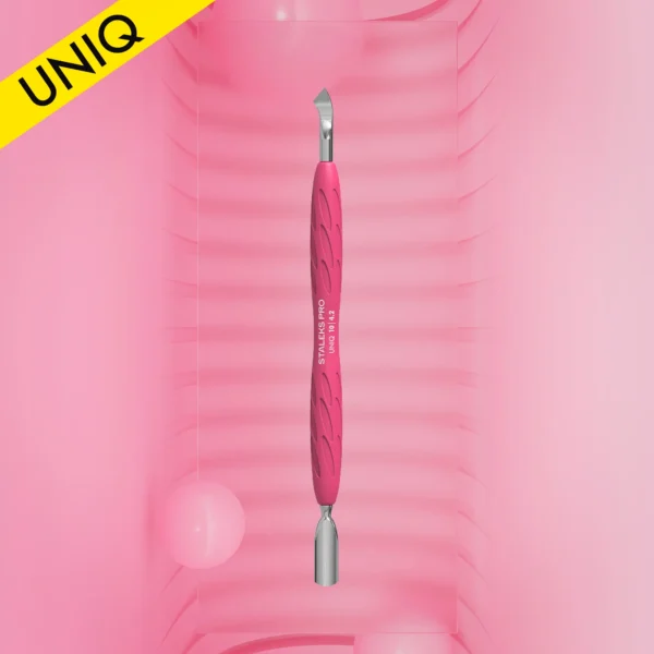 Pousse De Manucure avec manche en silicone "Gummy" UNIQ 10 TYPE 4.2