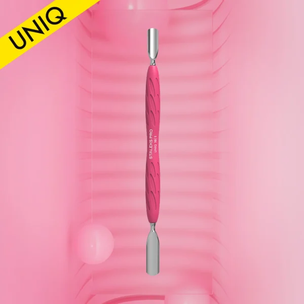 Pousse De Manucure avec manche en silicone "Gummy" UNIQ 10 TYPE 1