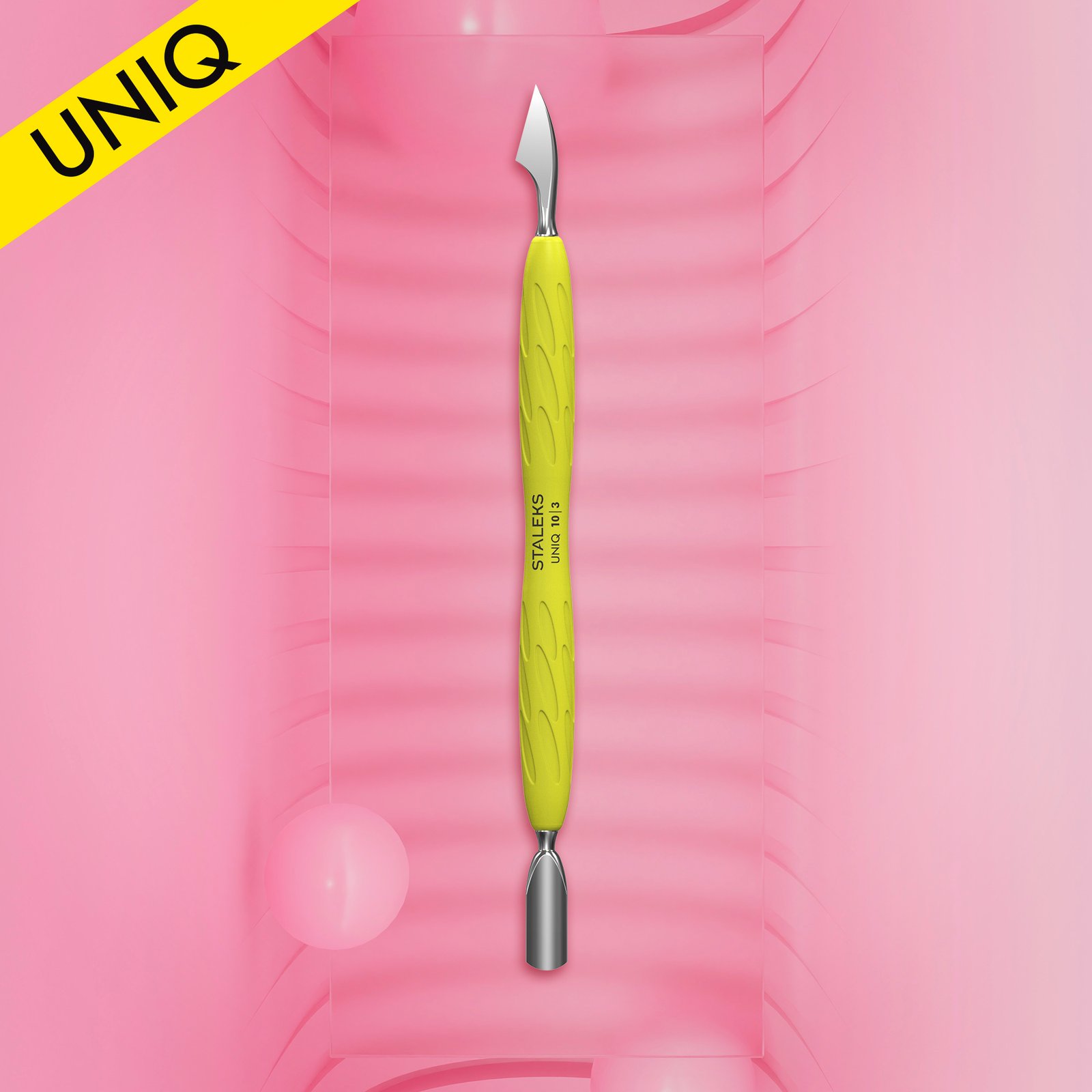 Repousse cuticules avec manche en silicone "Gummy" UNIQ 10 TYPE 3 – Image 6