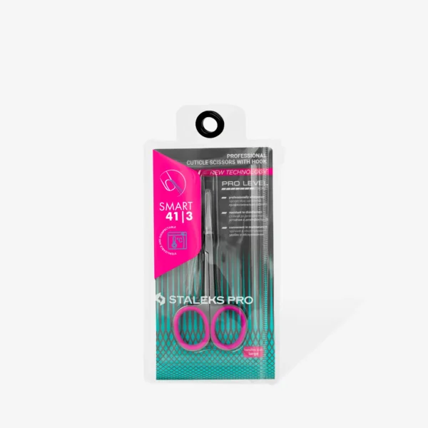 Ciseaux professionnels avec le crochet à cuticules SMART 41 TYPE 3 – Image 4