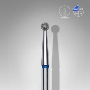 FA01B025 Fraise diamantée Sphère bleue EXPERT, diamètre 2,5 mm