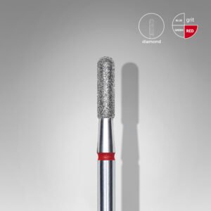 FA30R023/8 cylindre diamanté rouge EXPERT, diamètre  2,3 mm / partie active 8 mm