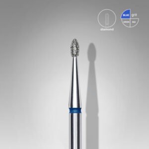 FA50B016/3,4 goutte diamantée bleue EXPERT, diamètre  1,6 mm / partie active 3,4 mm