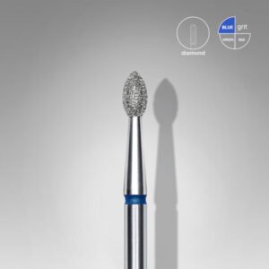 FA60B025/4,5 goutte diamantée bleue EXPERT, diamètre  2,5 mm / partie active 4,5 mm