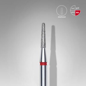FA70R018/8 cône diamantée rouge EXPERT, diamètre  1,8 mm / partie active 8 mm