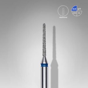 FA80B010/10 aiguille diamantée bleue EXPERT, diamètre 1 mm / partie active 10 mm