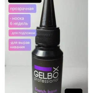 Gelbox recharge Scotch base transparente 30gr