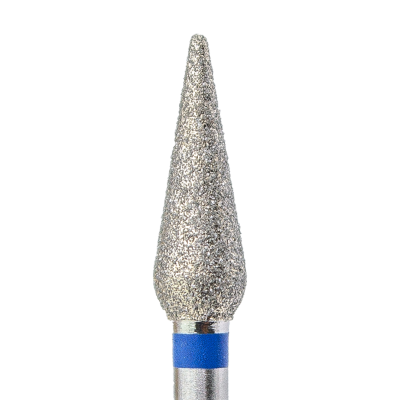 Tulipe diamantée Bleue diamètre 4mm – Image 2