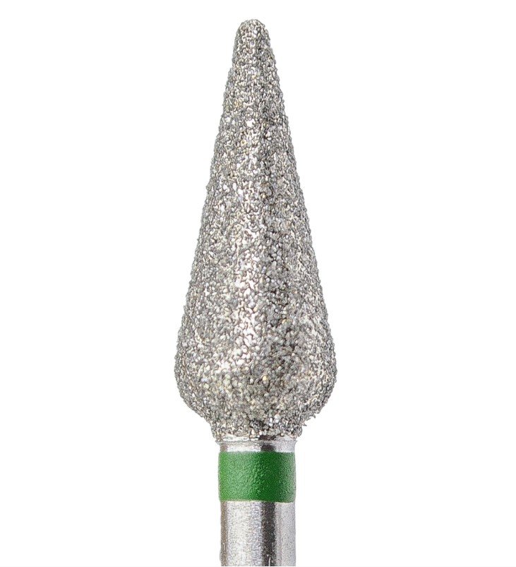 Tulipe diamantée Verte diamètre 5mm – Image 2