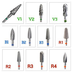 Fraises de déposes en Carbure