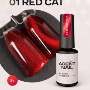 VSP AGENT NAIL CAT EYE Red cat 01  8gr