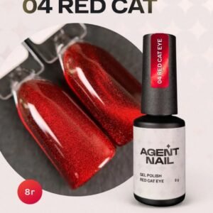 VSP AGENT NAIL CAT EYE Red cat 04  8gr