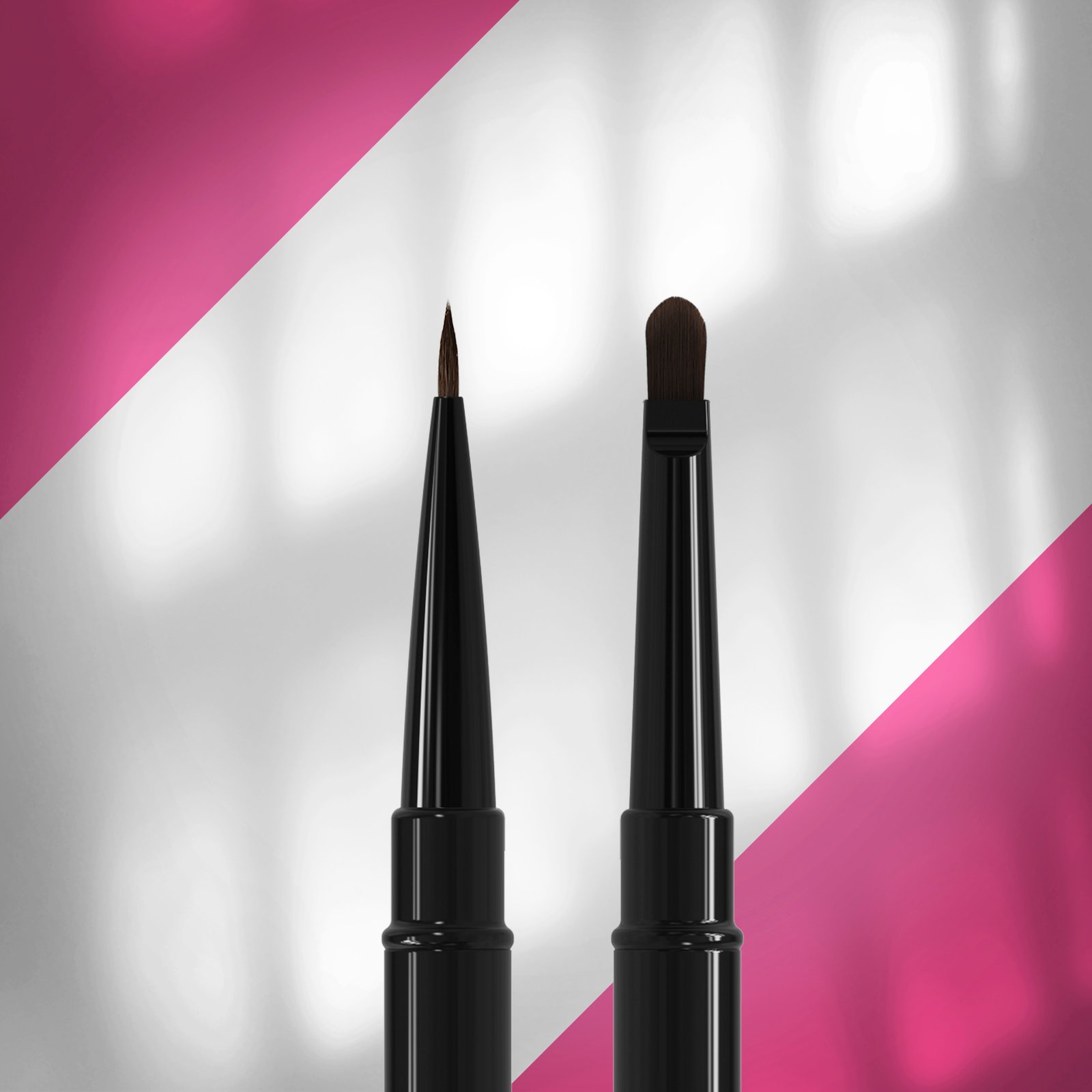 Pinceau double embout EXPERT liner 7 mm / pour gel 7 mm