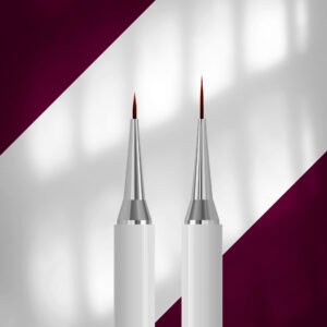Pinceau double embout EXCLUSIVE 01/11- liner 7 mm /  liner 12 mm