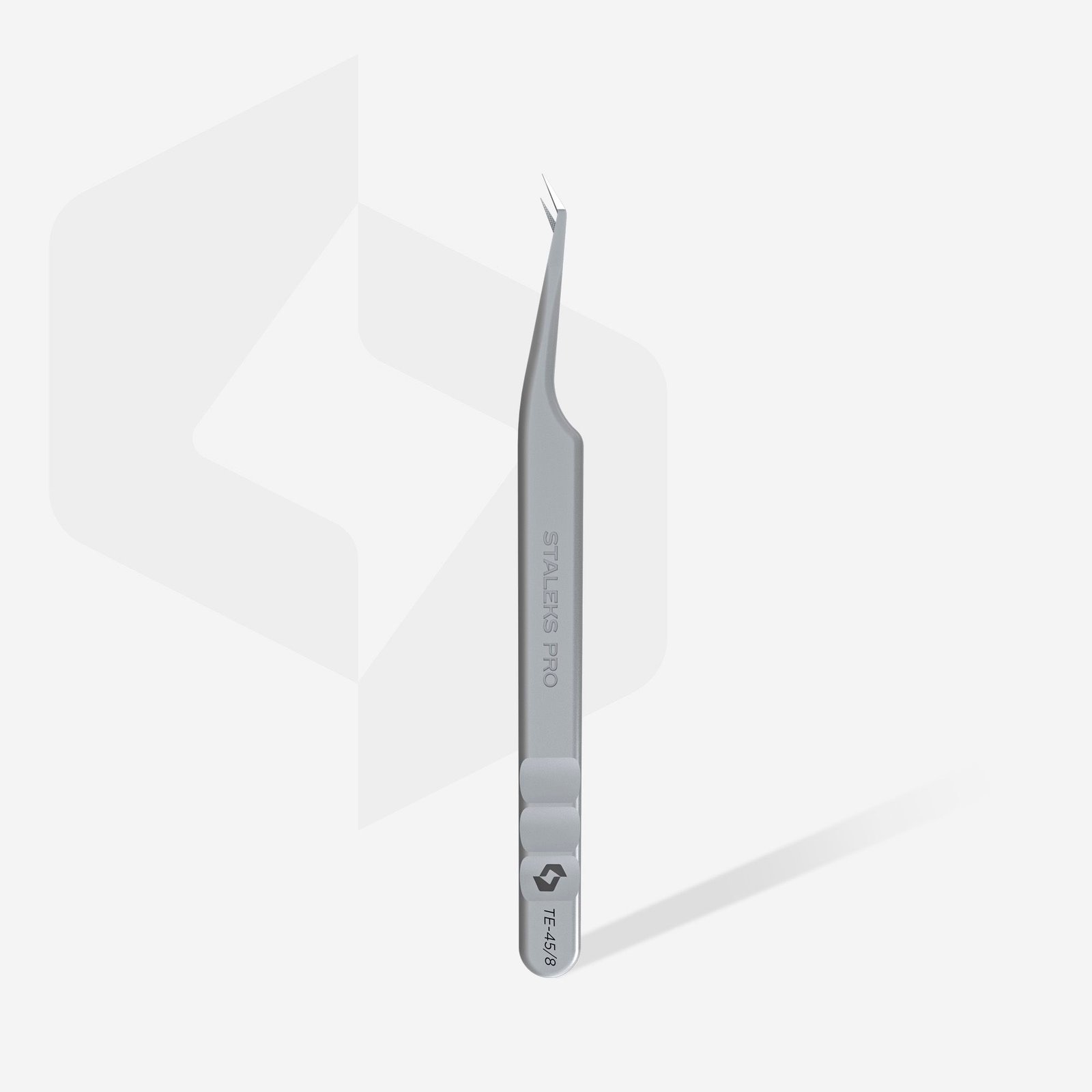 Pince professionnelle pour extension de cils avec embouts en fibres EXPERT 45 TYPE 8 (mini L) – Image 3